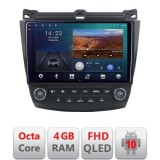 Navigatie Honda Accord 2004-2008 B-ACCORD Android Ecran QLED octa core 4+64 carplay android auto KIT-ACCORD+EDT-E310V3 CarStore Technology