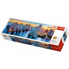 PUZZLE TREFL 1000 PANORAMA MIAMI LA APUS foto