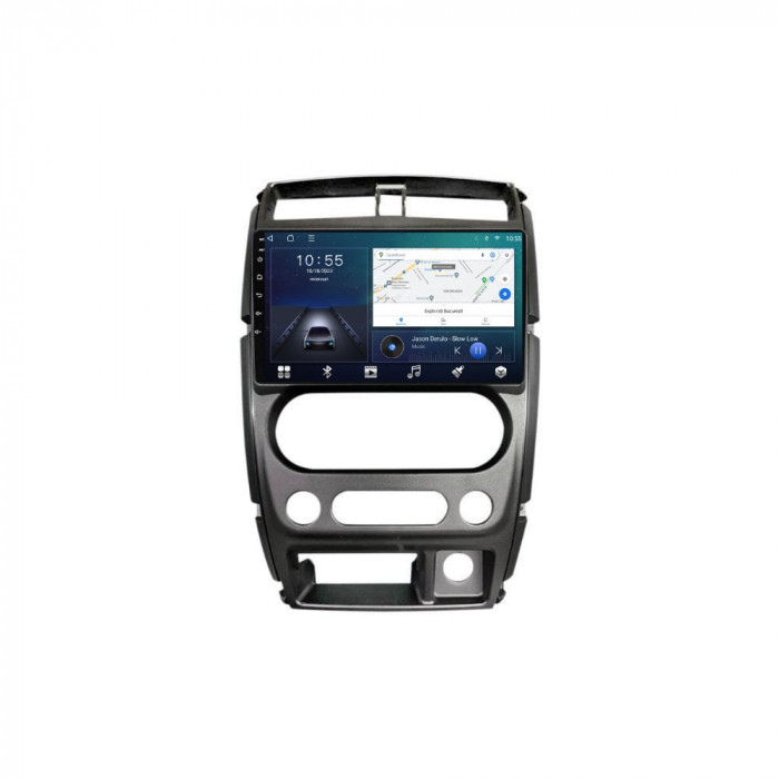 Navigatie dedicata cu Android Suzuki Jimny 2005 - 2018, 2GB RAM, Radio GPS Dual