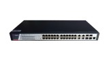 SWITCH 24PORT GIGABIT POE FULL MANAGED, &quot;DS-3E2528P(B)&quot; (timbru verde 2 lei)