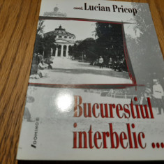 BUCURESTIUL INTERBELIC ... - Lucian Pricop - Editura Do-MinoR, 2005, 160 p.