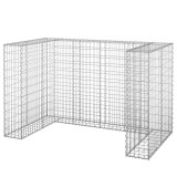 Cumpara ieftin Perete gabion pentru pubele, 180x100x110 cm, otel galvanizat
