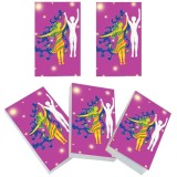 Set 5 Carnete Buzunar Calatorie Astrala, 5x8 cm, 100 Foi Velina, Hartie 80g/mp, Brosate, Coperta Lucioasa, Brand Soapta Stelelor
