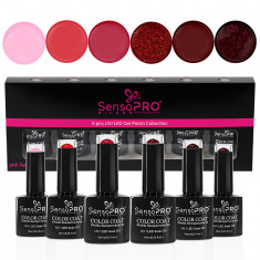 Set 6 Oje Semipermanente 10ml SensoPRO Milano, Chery Chery Lady