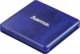 Cititor De Carduri Hama USB 2.0 SD MicroSD CF Albastru 42504436