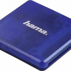 Cititor De Carduri Hama USB 2.0 SD MicroSD CF Albastru 42504436