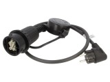 Cablu eMobility LAPP 230V 2.3kW 0.96m Monofazat CEE 7/7 IP44 IEC 61851