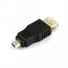 Adaptor convertor USB 2.0 A mama la Mini USB Tata