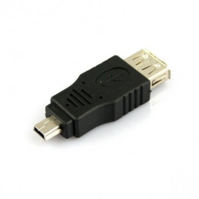 Adaptor convertor USB 2.0 A mama la Mini USB Tata foto