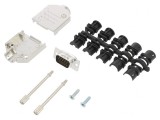 Conector D-Sub 15 Pin Tată Lipire Gold Flash