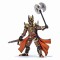 Papo Figurina Cavaler Cu Triplu Topor