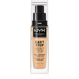 NYX Professional Makeup Can&#039;t Stop Won&#039;t Stop Full Coverage Foundation fond de ten cu acoperire ridicată culoare 7.5 Soft Beige 30 ml