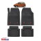 Covorase Auto TeamCar&reg; Tip Tavita Compatibile Chevrolet Spark M100/M150 (2000&ndash;2005) Negru Material Rezistent