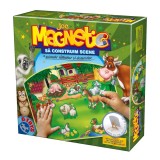 Joc magnetic Scene cu animale domestice și sălbatice &ndash; Joc educativ