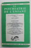 LA PSYCHIATRIE DE L &#039;ENFANT , PUBLICATION ANNUELLE , VOLUME III , FASCICULE 1 , 1961, PREZINTA URME DE UZURA