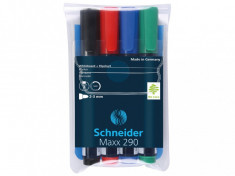 Marker whiteboard 290 4 set Schneider foto