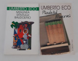 Umberto Eco Doua volume Pliculetul Minervei / Minunea Sfantului Baudolino