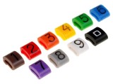 KURANT Etichete Cablu 1.1-2.5mm (5x6x3mm), Mecanice, 1000 buc., -30-100&deg;C