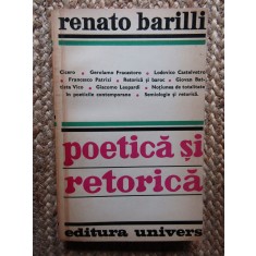 POETICA SI RETORICA-RENATO BARILLI