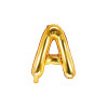 Balon Folie Litera A Auriu, 35 cm