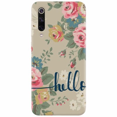 Husa silicon pentru Xiaomi Mi 9, Cute Flower Phone foto