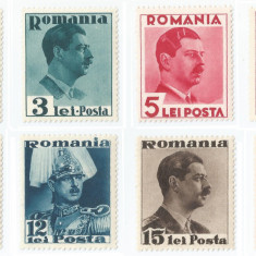 Romania, LP 140 I/1940, Carol II - culori schimbate (uzuale), MNH