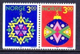 Norvegia 1989 - Craciun, serie neuzata