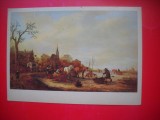HOPCT 23879 IARNA SFARSITUL ANULUI 1640- ISAC VAN OSTADE 1621-1649 - RUSIA --MUZEE - CP PICTURA --NECIRCULATAMUNTII