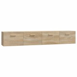 Cumpara ieftin Dulapuri de perete, 2 buc., stejar sonoma, 100x36,5x35 cm, lemn