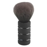 Pamatuf profesional Sibel Neck Brush-Soft-Extra moale păr de nailon-negru