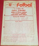 Program Turneu fotbal DINAMO Bucuresti,BACAU,RAPID,MORENI (Aniversare 40 de ani)