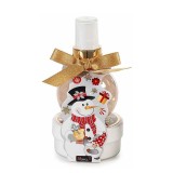 Set cadou cosmetice Craciun parfum, crema corp II &Oslash; 6 cm x 11,5 H