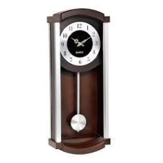 Pendul? de Perete Elegant? &ndash; Design Clasic &amp; Modern Argintiu / Auriu 8420