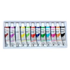 Acuarele tempera, 12 culori, 9 ml/culoare, Water Color foto