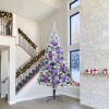 VidaXL Set de Globuri de Crăciun 4 pcs Violet 42018879