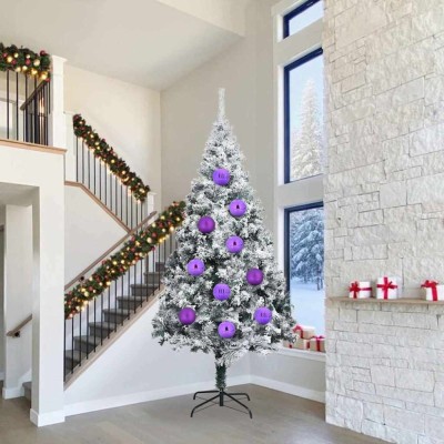 vidaXL Set de Globuri de Crăciun 4 pcs Violet 42018879 foto