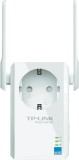 RANGE EXTENDER TP-LINK wireless 300mbps, 1 port 10/100Mbps, 2 antene externe, 2.4GHz, + extra priza &quot;TL-WA860RE&quot; (timbru verde 2 lei) 643723