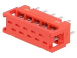Micro-MaTch Adaptor 10 PIN IDC pentru PCB și Cablu-Bandă, TE Connectivity