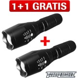 Lanterna tactica Super LED Tac Light 1+1 Gratis