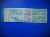 HOPCT TIMBRE SUEDIA MNH 1119 AVION POSTAL-CARNET -6 VAL 1972-NESTAMPILAT