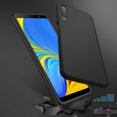 Husa Samsung Galaxy A7 A750 2018 TPU Neagra foto