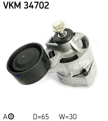 SKF VKM 34702 rola intinzator,curea transmisie foto