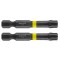 Set biti de impact TX40X50mm 1/4" 2buc. GRAPHITE 56H529 HardWork ToolsRange