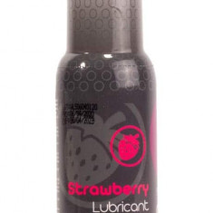 Strawberry Lubricant Gel - Lubrifiant Gel Aromă Căpșuni 100ml