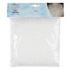 Zapada Artificiala Craciun, 160g, Fulgi Albi Cristalizati, Decoratiune Masa, Plastic, Alb