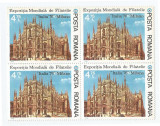 |Romania, LP 922/1978, Expozitia Filatelica &quot;Italia &#039;76&quot;, Milano, bloc 4, MNH