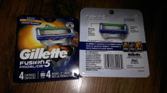 Gillette Proglide 5 ( Power , set a 4 rezerve ,made U.S.A) foto