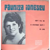 Disc vinil, LP. Don&#039;t Tell Me. Is Everybody Happy? So Long-PAUNITA IONESCU-242282