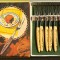 per.COMUNISM SET FURCULITE pt. APERITIV,,MALIUTKI&quot;NEFOLOSITE IN CUTIA ORIG.1973!