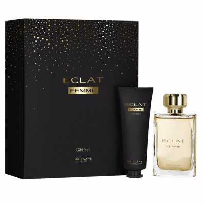 Set Eclat Femme - parfum și cremă, ambalate &amp;icirc;n cutie (Oriflame) foto